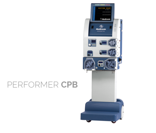 Performer CPB. The first high-rise heart-lung machine. One third footprint of legacy systems. Developed for Medtronic Inc.